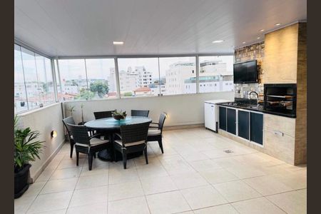 Área Gourmet de apartamento à venda com 3 quartos, 160m² em Itapoã, Belo Horizonte