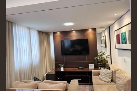 Sala de apartamento à venda com 3 quartos, 160m² em Itapoã, Belo Horizonte