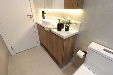 Casa de condomínio para alugar com 196m², 2 quartos e 2 vagasBanheiro Social 