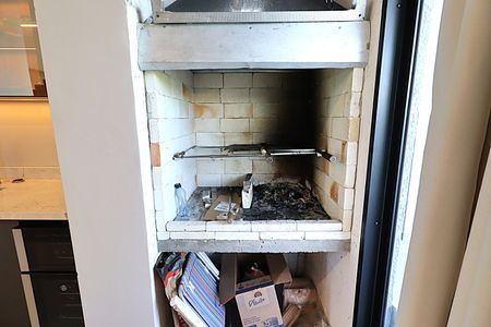 Casa de condomínio para alugar com 196m², 2 quartos e 2 vagasSala  cozinha americana integrada