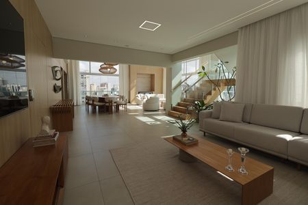 Apartamento à venda com 400m², 4 quartos e 5 vagasSala