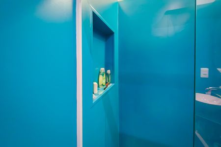 Studio à venda com 28m², 1 quarto e sem vaga Studio à venda com 28m², 1 quarto e sem vagaBanheiro