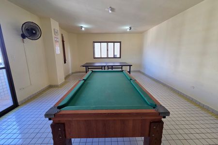 Sala de Jogos de apartamento para alugar com 1 quarto, 55m² em Boqueirão, Praia Grande