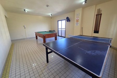 Sala de Jogos de apartamento para alugar com 1 quarto, 55m² em Boqueirão, Praia Grande