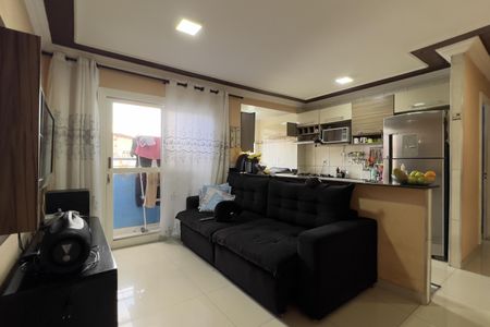 Sala de apartamento à venda com 2 quartos, 53m² em Jardim Bela Vista, Guarulhos