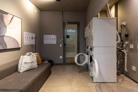 Studio para alugar com 23m², 1 quarto e sem vaga Studio para alugar com 23m², 1 quarto e sem vagaLavanderia