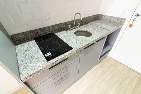 Studio para alugar com 23m², 1 quarto e sem vaga Studio para alugar com 23m², 1 quarto e sem vagaCozinha