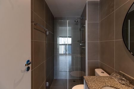 Studio para alugar com 23m², 1 quarto e sem vaga Studio para alugar com 23m², 1 quarto e sem vagaBanheiro