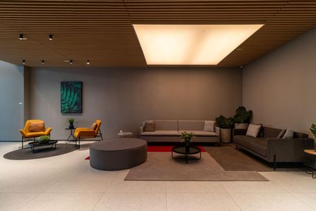 Studio para alugar com 23m², 1 quarto e sem vaga Studio para alugar com 23m², 1 quarto e sem vagaHall social