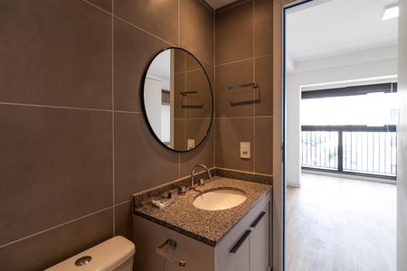 Studio para alugar com 23m², 1 quarto e sem vaga Studio para alugar com 23m², 1 quarto e sem vagaBanheiro