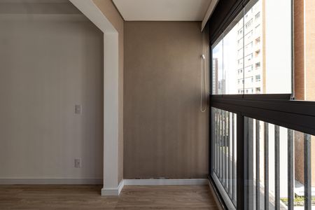 Studio para alugar com 23m², 1 quarto e sem vaga Studio para alugar com 23m², 1 quarto e sem vagaVaranda