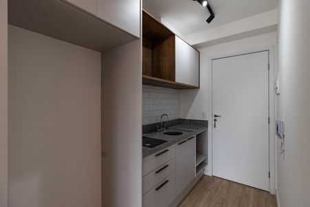 Studio para alugar com 23m², 1 quarto e sem vaga Studio para alugar com 23m², 1 quarto e sem vagaCozinha