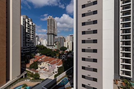 Studio para alugar com 23m², 1 quarto e sem vaga Studio para alugar com 23m², 1 quarto e sem vagaVista da Varanda