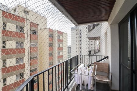 Varanda da Sala de apartamento à venda com 4 quartos, 160m² em Jardim São Paulo, São Paulo