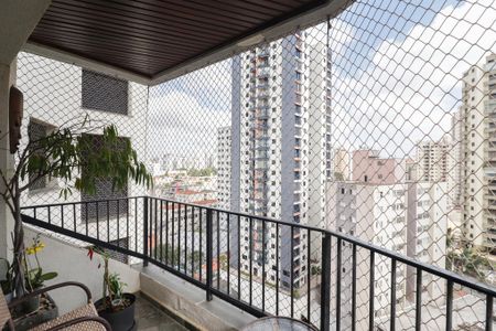 Varanda da Sala de apartamento à venda com 4 quartos, 160m² em Jardim São Paulo, São Paulo