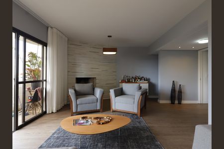 Sala de apartamento à venda com 4 quartos, 167m² em Vila Suzana, São Paulo