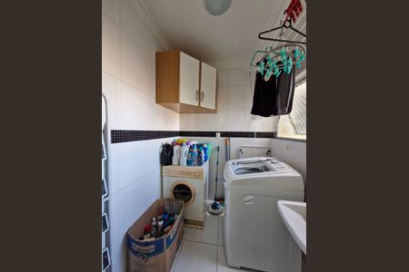 Área de Serviço de apartamento à venda com 2 quartos, 61m² em Santa Paula, São Caetano do Sul