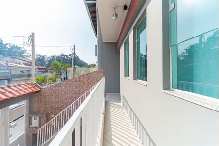 Varanda da Sala de casa à venda com 3 quartos, 249m² em Jardim Las Vegas, Santo André