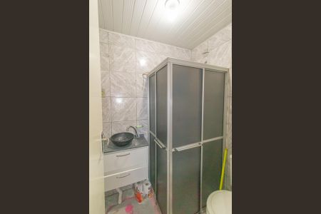 Banheiro da Suíte de casa à venda com 3 quartos, 250m² em Guajuviras, Canoas
