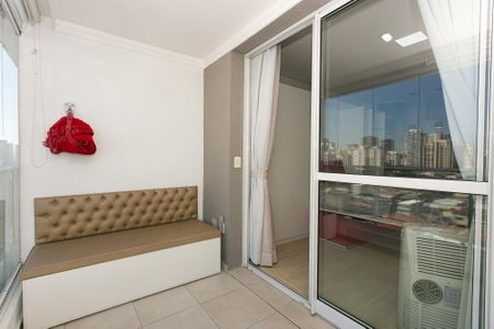 Varanda de kitnet/studio para alugar com 1 quarto, 35m² em Vila Gomes Cardim, São Paulo