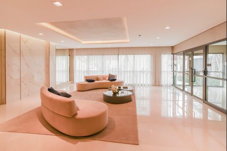 Apartamento à venda com 65m², 2 quartos e 1 vaga Apartamento à venda com 65m², 2 quartos e 1 vagaHall social