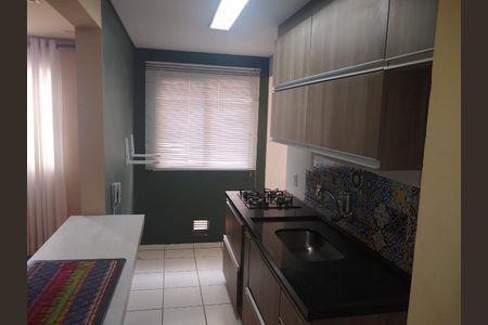 Cozinha de apartamento à venda com 2 quartos, 54m² em Distrito Industrial, Jundiaí
