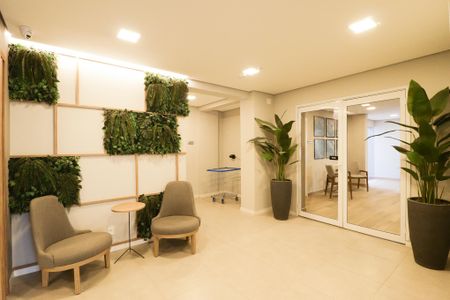 Apartamento à venda com 30m², 1 quarto e sem vaga Apartamento à venda com 30m², 1 quarto e sem vagaHall