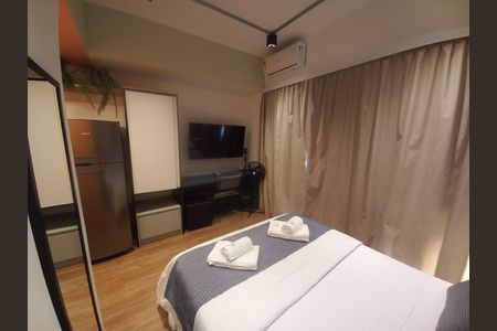 Studio para alugar com 28m², 1 quarto e sem vaga