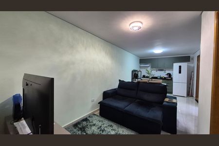 Sala de apartamento à venda com 2 quartos, 44m² em Jardim Alvorada, Santo André