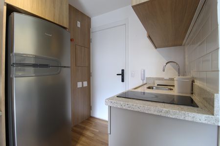 Studio à venda com 27m², 1 quarto e sem vagaCozinha