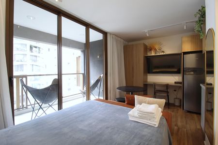 Studio à venda com 27m², 1 quarto e sem vagaSala/Quarto