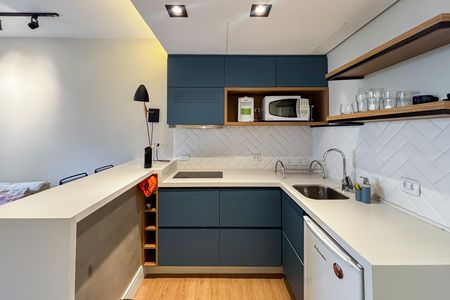 Apartamento para alugar com 36m², 1 quarto e 1 vaga