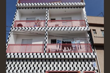 Apartamento para alugar com 50m², 2 quartos e sem vagaFachada e portão