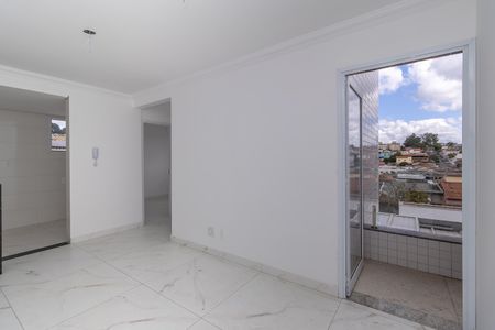 Sala de apartamento à venda com 2 quartos, 50m² em Rio Branco, Belo Horizonte