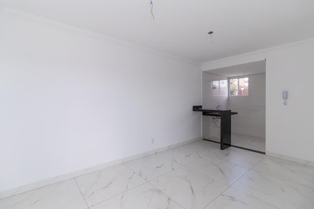 Sala de apartamento à venda com 2 quartos, 50m² em Rio Branco, Belo Horizonte