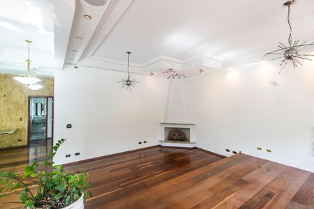 Sala  de casa de condomínio à venda com 4 quartos, 327m² em Residencial Tres (alphaville), Santana de Parnaíba