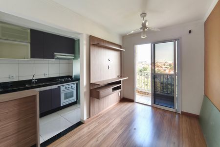 Sala de apartamento para alugar com 2 quartos, 49m² em Jardim Samambaia, Campinas