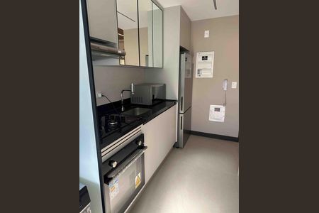 Cozinha de kitnet/studio para alugar com 1 quarto, 51m² em Alphaville Industrial, Barueri