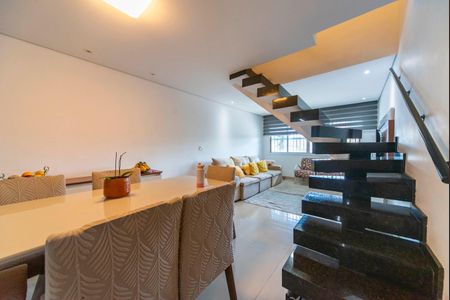 Sala de casa à venda com 3 quartos, 166m² em Vila Bela Vista, Santo André