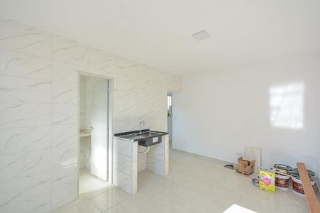 Quarto/Cozinha de casa para alugar com 1 quarto, 26m² em Americanópolis, São Paulo