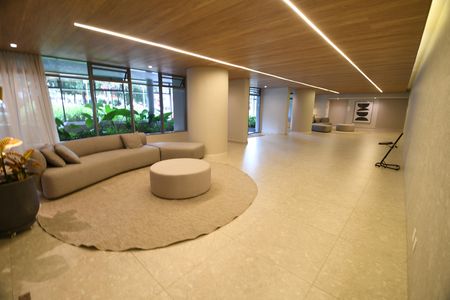 Apartamento à venda com 119m², 3 quartos e 2 vagasHall social