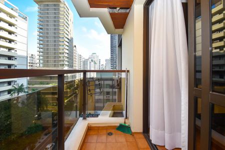 Apartamento para alugar com 45m², 1 quarto e 1 vagavaranda sala de estar