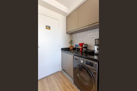 Cozinha de apartamento à venda com 1 quarto, 26m² em Brás, São Paulo