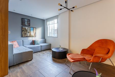 Apartamento à venda com 26m², 1 quarto e sem vaga Apartamento à venda com 26m², 1 quarto e sem vagaÁrea externa