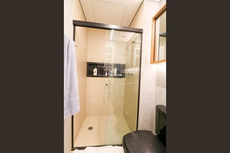 Apartamento para alugar com 47m², 1 quarto e 1 vaga Apartamento para alugar com 47m², 1 quarto e 1 vagaBanheiro da Suíte