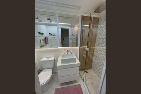 Banheiro da Suíte  de apartamento à venda com 2 quartos, 68m² em Ipiranga, São Paulo