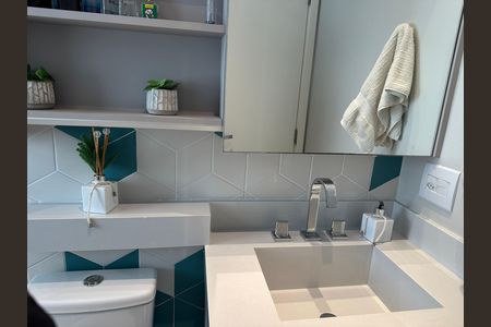 Apartamento à venda com 53m², 3 quartos e 2 vagasBanheiro da Suíte 2