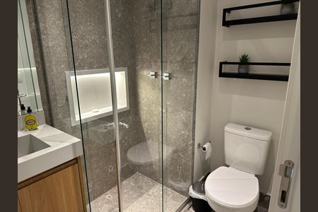 Apartamento à venda com 53m², 3 quartos e 2 vagasBanheiro da Suíte 1
