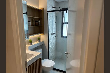 Apartamento à venda com 53m², 3 quartos e 2 vagasBanheiro da Suíte 