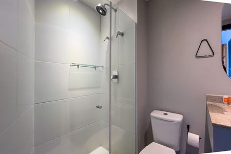 Studio para alugar com 22m², 1 quarto e sem vaga Studio para alugar com 22m², 1 quarto e sem vagaBanheiro